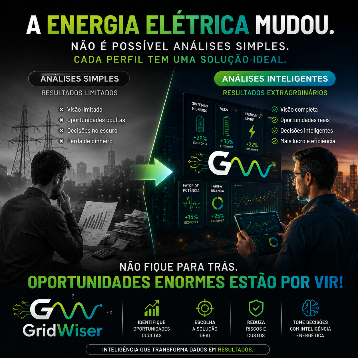A energia elétrica mudou — análises simples não são mais suficientes